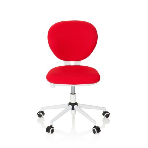 Chaise Pour Enfant / Chaise De Bureau Pour Enfant Kid Vivo Tissu Rouge Hjh Office