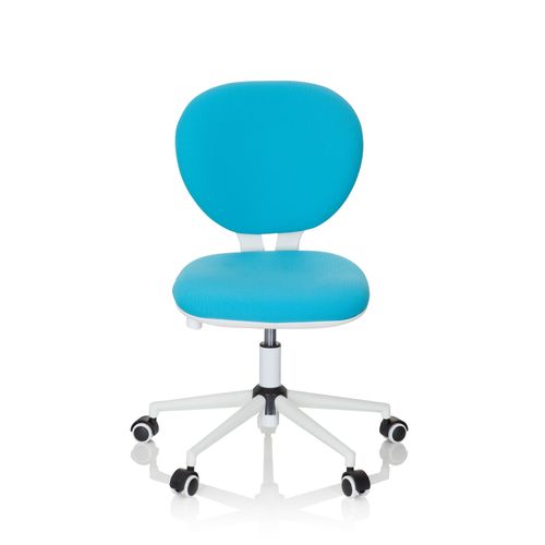 Chaise Pour Enfant / Chaise De Bureau Pour Enfant Kid Vivo Tissu Turquoise Hjh Office