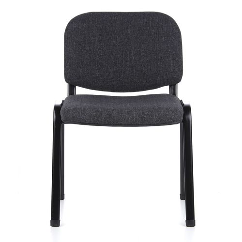 Chaise Visiteur / Chaise De Conférence Xt 600 Lot De 4, Noir / Anthracite Hjh Office
