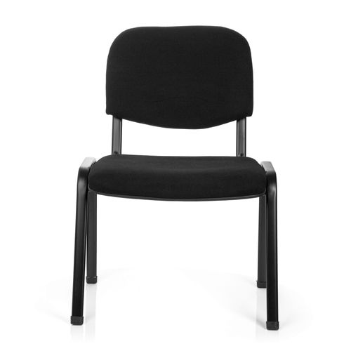 Chaise De Conférence / Chaise Visiteur / Chaise Xt 600 Xl Noir Hjh Office