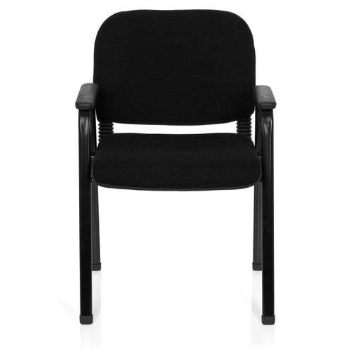 Chaise Visiteur / Chaise Xt 650 Noir/Noir Hjh Office