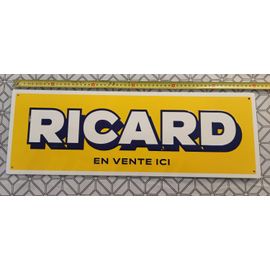 Plaque Publicitaire Métallique Ricard