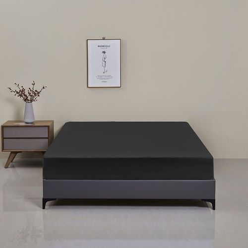Protège-Matelas Imperméable Protège-Matelas Le Noir 120x200x30 Cm