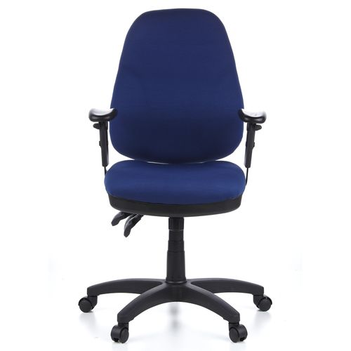 Siège De Bureau / Siège Pivotant Zenit Pro, Tissu Bleu Hjh Office