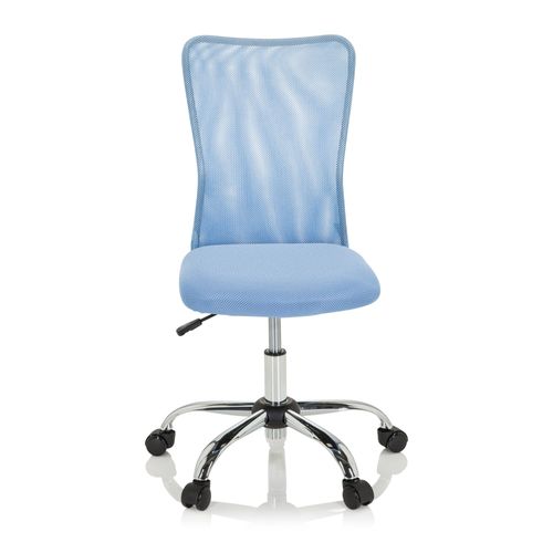 Chaise De Bureau Pour Enfant Kiddy Net I Tissu Maille Bleu Hjh Office