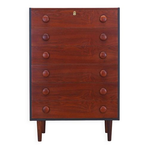 Commode En Teck Design Danois Annes 1970 Fabrication  Danemark Multicolore
