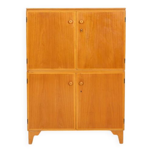 Armoire Scandinave Moderne Du Milieu Du Sicle De Nordiska Kompaniet Sude Des Annes 1960 Bois