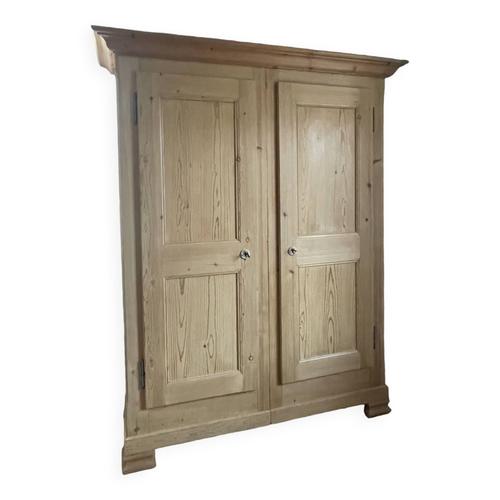 Armoire 2 Portes En Sapin Bois