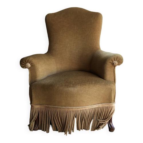 Fauteuil Crapaud Jaune