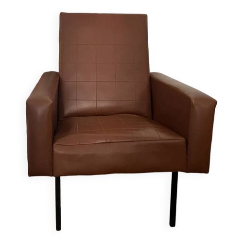 Fauteuil Scandinave Marron