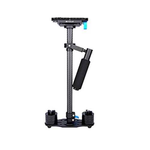 stabilisateur de caméra Portable en Fiber de carbone,stabilisateur de caméra Dslr,amortisseur léger - Type BLACK