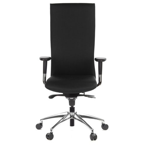Siège De Bureau / Fauteuil De Direction Office-Tec Tissu Noir Hjh Office