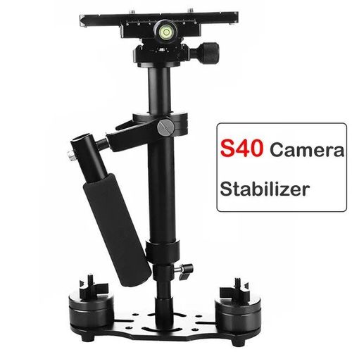 Stabilisateur de prise de vue à main en alliage d'aluminium S40,40cm,photographie vidéo,caméscope DSLR - Type S40 stabilizer
