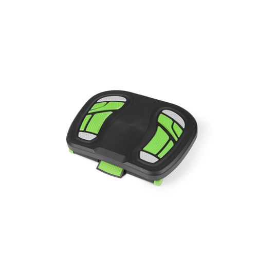 Repose-Pieds Piedino Neo Anthracite/Vert Inclinable Réglable En Hauteur Hjh Office