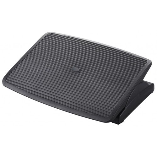 Repose-Pieds Piedino Stripe Noir Inclinable Hjh Office