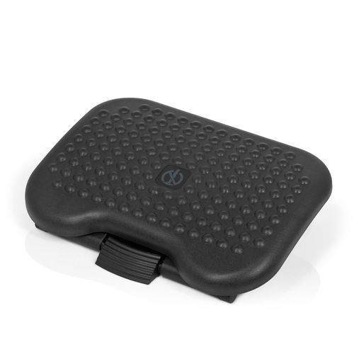 Repose-Pied Piedino Dot Noir Inclinable, Réglable En Hauteur Hjh Office