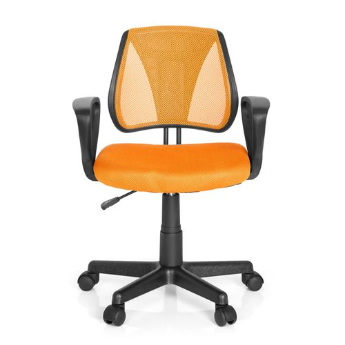 Chaise De Bureau Enfant / Siège De Bureau Enfant Kiddy Cd Tissu Maille Orange