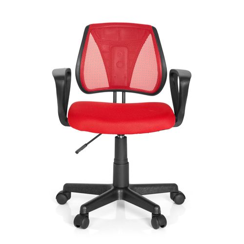 Chaise De Bureau Enfant / Siège De Bureau Enfant Kiddy Cd Tissu Maille Rouge