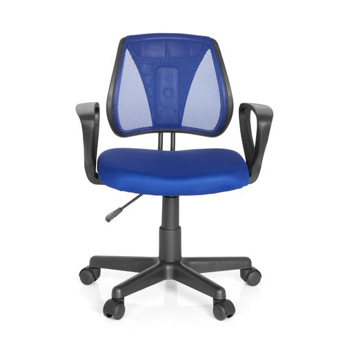 Chaise De Bureau Enfant / Siège De Bureau Enfant Kiddy Cd Tissu Maille Bleu