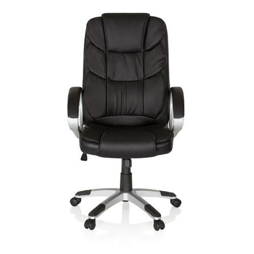 Fauteuil De Bureau Relax By155 Simili-Cuir Noir