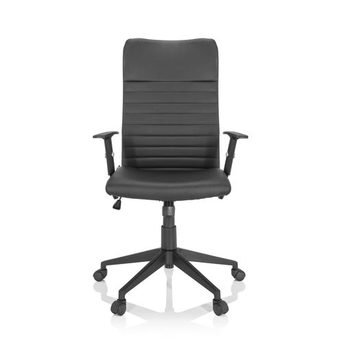 Siège De Bureau / Fauteuil De Direction Arton 30 Similicuir Noir Hjh Office
