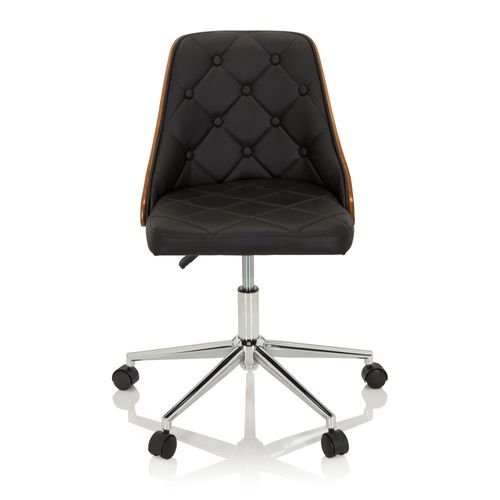 Siège De Bureau / Fauteuils De Direction Cenca Similicuir Noir Hjh Office