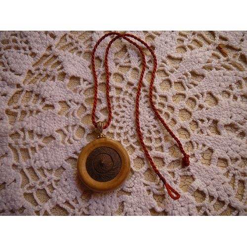 Collier Artisanal - Marron