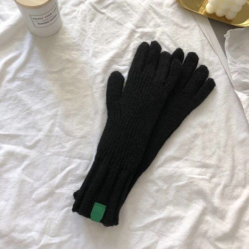 Gants D'équitation À Doigts Fendus Pour Femmes,Gants Optiques,Écran D'étudiant,Gants Chauds Pour Couple,Document Pur,Cadeau De Noël,Hiver #A