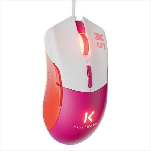 Souris Gamer Filaire SKILLKORP M5 ECO MAGENTA