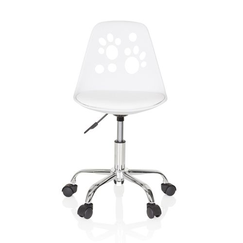 Chaise Haute / Fauteuil Pivotant Fancy I White Hjh Office