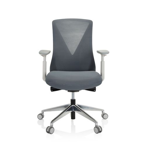 Siège De Bureau / Siège Pivotant Papil Pro Tissu/Tissu Maille Gris Hjh Office