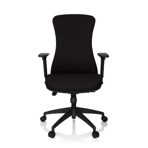 Chaise De Bureau / Chaise Pivotante Office Xt Pro Tissu Noir Hjh Office
