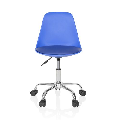Chaise Haute / Fauteuil Pivotant Fancy Ii Bleu Hjh Office