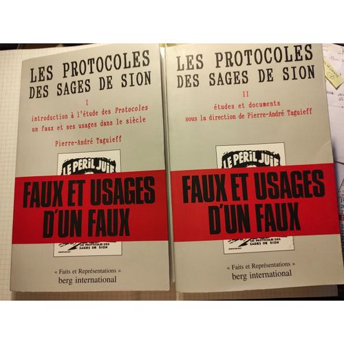 Les Protocoles Des Sages De Sion-Complet 2 Volumes