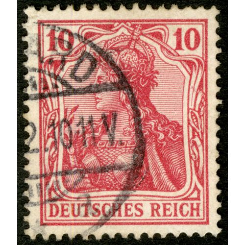 Timbre Oblitéré Deutsches Reich 10