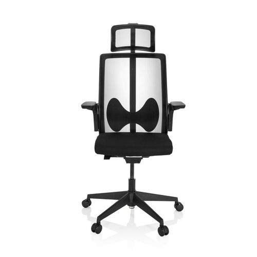 Siège De Bureau / Siège Pivotant Arceo B Tissu / Tissu Maille Noir Hjh Office