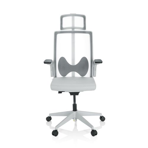 Siège De Bureau / Siège Pivotant Arceo W Tissu / Tissu Maille Gris Hjh Office