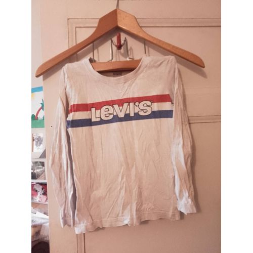 Tee-Shirt Blanc Motif Coloré 6 Ans Levi S.