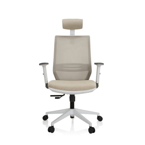 Chaise De Bureau Profondo Pro W Tissu Maille / Tissu Beige Hjh Office