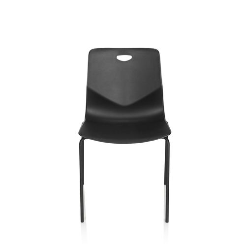 Chaise De Conférence / Siège Visiteur T36 V Noir Hjh Office