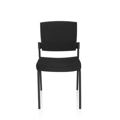 Chaise De Conférence / Siège Visiteur K9 V Pro Tissu Noir Hjh Office