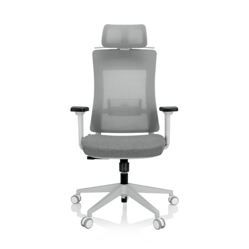 Chaise De Bureau Comfio Wmh Tissu Maille / Tissu Gris Hjh Office