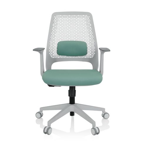 Chaise De Bureau Parferio W Tissu Bleu Hjh Office