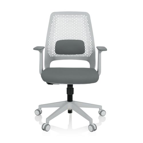 Chaise De Bureau Parferio W Tissu Gris Hjh Office