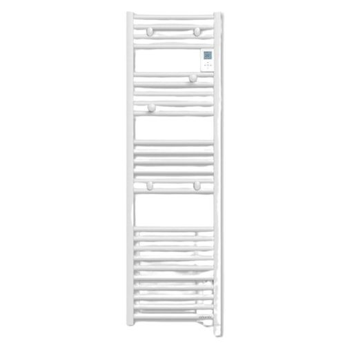Sèche-serviette 1300W DORIS DIGITAL ETROIT soufflant blanc brillant - ATLANTIC - 851264