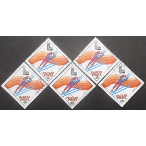 Hongrie Poste Aérienne N°422 X 5 Oblitéré