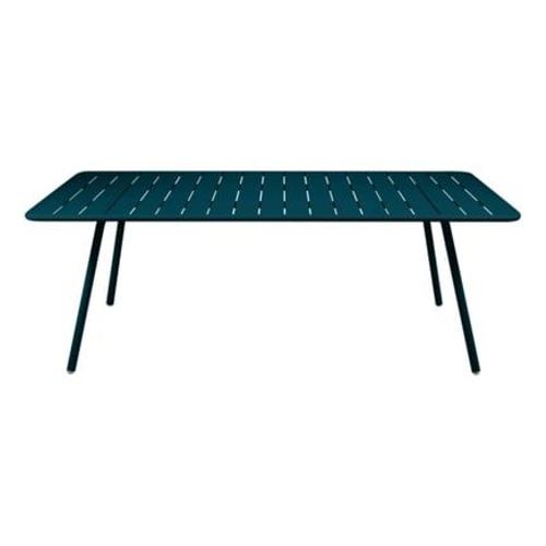 Fermob - Table Luxembourg - 21 Bleu Acapulco - 207 X 100 Cm - Bleu