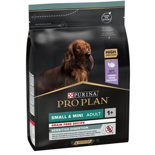 Pro Plan Croquettes Optidigest 2.5 Kg Mini Adult Sans Céréales Dinde Petit Chien