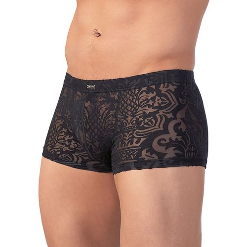 Boxer Homme Motifs Végétaux Noir - Svenjoyment
