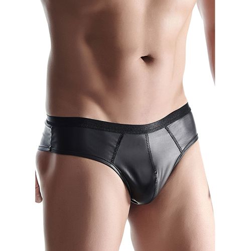 Slip Wetlook Brazilian Style Noir - Regnes Fetish Planet